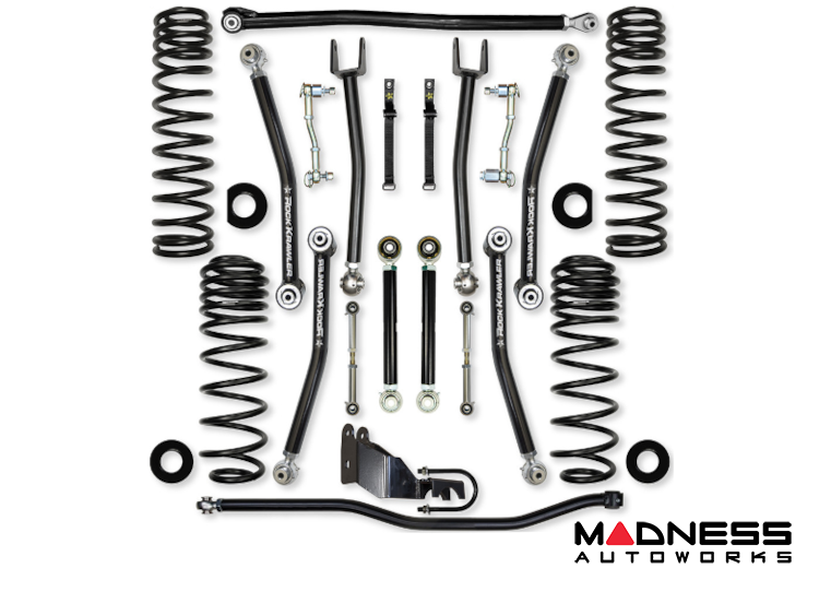 Jeep Wrangler JL Lift Kit - Rock Krawler - 4.5in X Factor - Diesel - 2020+
